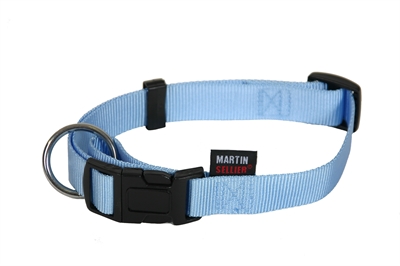 MARTIN\u0020SELLIER\u0020HALSBAND\u0020BASIC\u0020NYLON\u0020BLAUW\u002016\u0020MMX30\u002D45\u0020CM