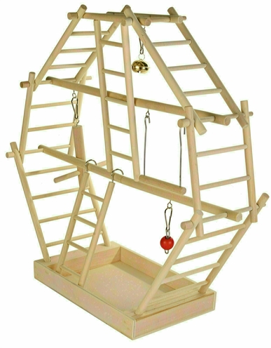 TRIXIE\u0020SPEELPLAATS\u0020LADDER\u0020\u0020HOUT\u002044X16X44\u0020CM