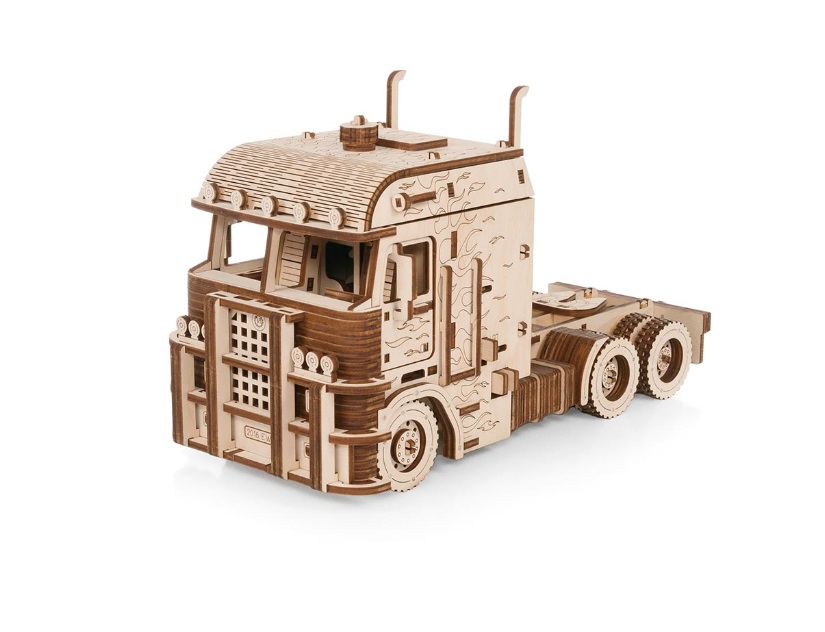 Truck\u0020met\u0020Aanhanger\u0020Container\u002DSemitrailer\u00203D\u0020Houten\u0020Modelbouw\u0020