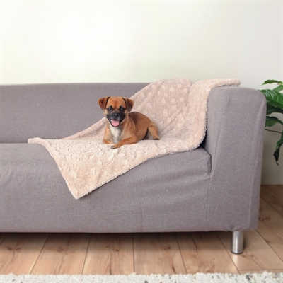 TRIXIE\u0020HONDENDEKEN\u0020COSY\u0020FLEECE\u0020BEIGE\u0020150X100\u0020CM