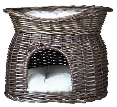 TRIXIE\u0020KATTENMAND\u0020WILG\u0020GRIJS\u002054X43X37\u0020CM