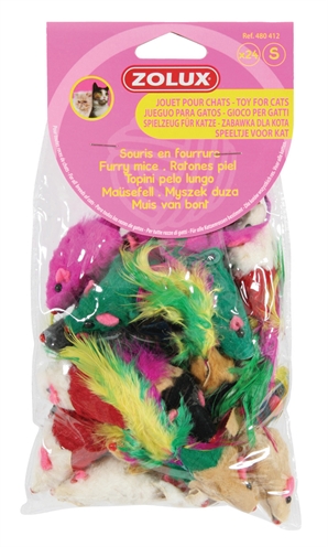 ZOLUX\u0020KATTENSPEELGOED\u0020BONTMUISJES\u0020ASSORTI\u002024\u0020ST
