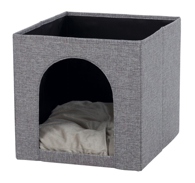 TRIXIE\u0020KATTENMAND\u0020IGLO\u0020ELLA\u0020GRIJS\u002033X33X37\u0020CM