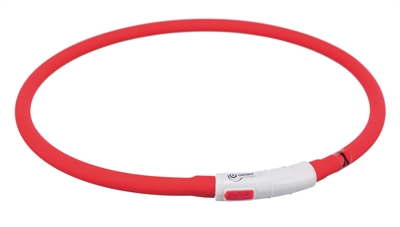 TRIXIE\u0020HALSBAND\u0020USB\u0020FLASH\u0020LIGHT\u0020LICHTGEVEND\u0020OPLAADBAAR\u0020ROOD\u002070X1CM