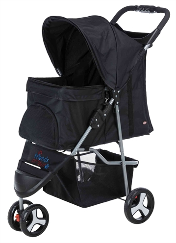 TRIXIE\u0020HONDENBUGGY\u0020ZWART\u002080X47X100\u0020CM