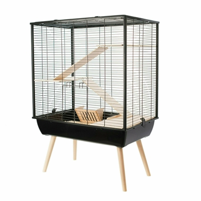 ZOLUX\u0020KNAAGDIERKOOI\u0020NEO\u0020COSY\u0020LARGE\u0020ZWART\u002078X48X109\u0020CM