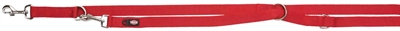 TRIXIE\u0020HONDENRIEM\u0020PREMIUM\u0020VERSTELBAAR\u0020NYLON\u0020ROOD\u0020200X1,5\u0020CM