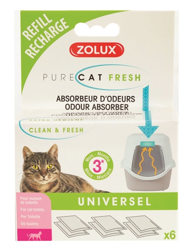 ZOLUX\u0020CLEAN\u0020\u0026\u0020FRESH\u0020UNIVERSEEL\u0020FILTER\u0020KATTENBAK\u00206\u0020ST
