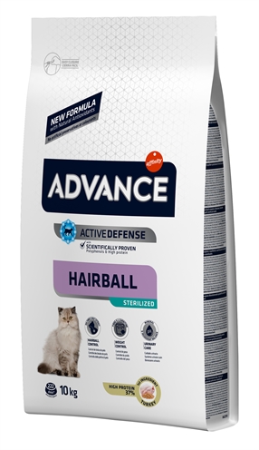ADVANCE\u0020CAT\u0020STERILIZED\u0020HAIRBALL\u002010\u0020KG