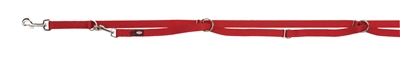 TRIXIE\u0020HONDENRIEM\u0020PREMIUM\u0020VERSTELBAAR\u0020ROOD\u0020300X2,5\u0020CM