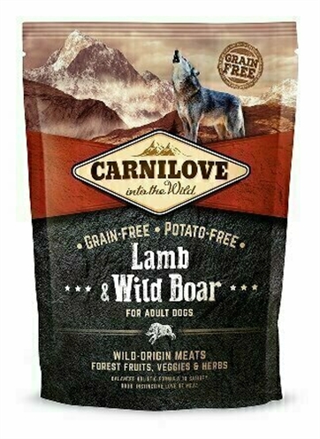 CARNILOVE\u0020LAMB\u0020\u002F\u0020WILD\u0020BOAR\u0020ADULT\u00201,5\u0020KG