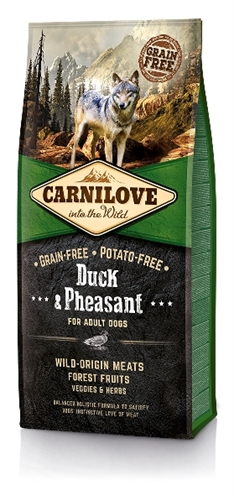CARNILOVE\u0020DUCK\u0020\u002F\u0020PHEASANT\u0020ADULT\u002012\u0020KG
