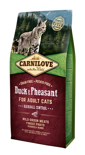 CARNILOVE\u0020DUCK\u0020\u002F\u0020PHEASANT\u0020HAIRBALL\u00206\u0020KG CARNILOVE\u0020DUCK\u0020\u002F\u0020PHEASANT\u0020HAIRBALL\u00206\u0020KG