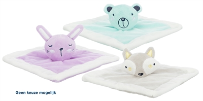 TRIXIE\u0020JUNIOR\u0020KNUFFELDOEKJE\u0020PLUCHE\u0020ASSORTI\u002020X20\u0020CM