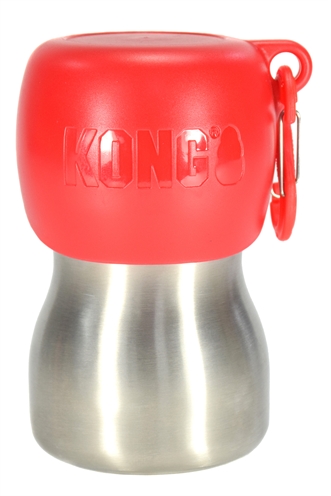 KONG\u0020H2O\u0020DRINKFLES\u0020RVS\u0020ROOD\u0020280\u0020ML