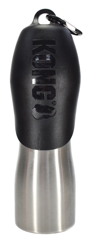 KONG\u0020H2O\u0020DRINKFLES\u0020RVS\u0020ZWART\u0020740\u0020ML