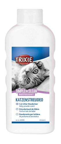 TRIXIE\u0020SIMPLE\u0027N\u0027NCLEAN\u0020GEURVERDRIJVER\u0020KATTENBAK\u0020BABYPOEDERGEUR\u0020750\u0020GR