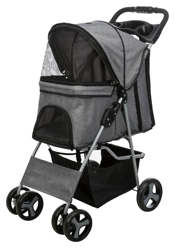 TRIXIE\u0020HONDENBUGGY\u0020GRIJS\u002047X80X100\u0020CM\u0020TOT\u002015\u0020KG