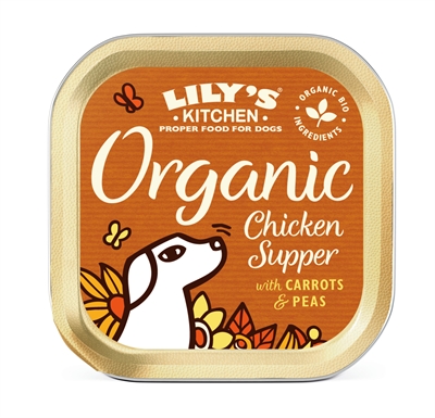 LILY\u0027S\u0020KITCHEN\u0020DOG\u0020ORGANIC\u0020CHICKEN\u0020SUPPER\u002011X150\u0020GR