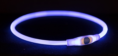 TRIXIE\u0020HALSBAND\u0020USB\u0020FLASH\u0020LIGHT\u0020LICHTGEVEND\u0020OPLAADBAAR\u0020BLAUW\u002040X0,8\u0020CM