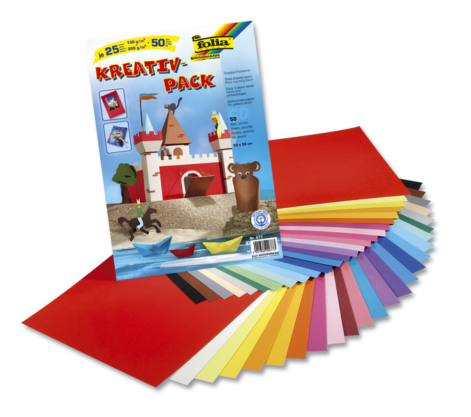 Folia\u0020FO\u002D677\u0020Knutselpapier\u0020Kreapakket\u0020A\u002050\u0020Vel\u002025\u0020Verschillende\u0020Kleuren