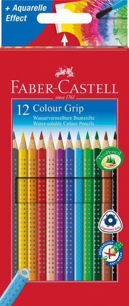 Faber\u0020Castell\u0020FC\u002D112412\u0020Kleurpotlood\u0020Faber\u002DCastell\u0020GRIP\u0020Kartonnen\u0020Etui\u0020A\u002012\u0020Stuks