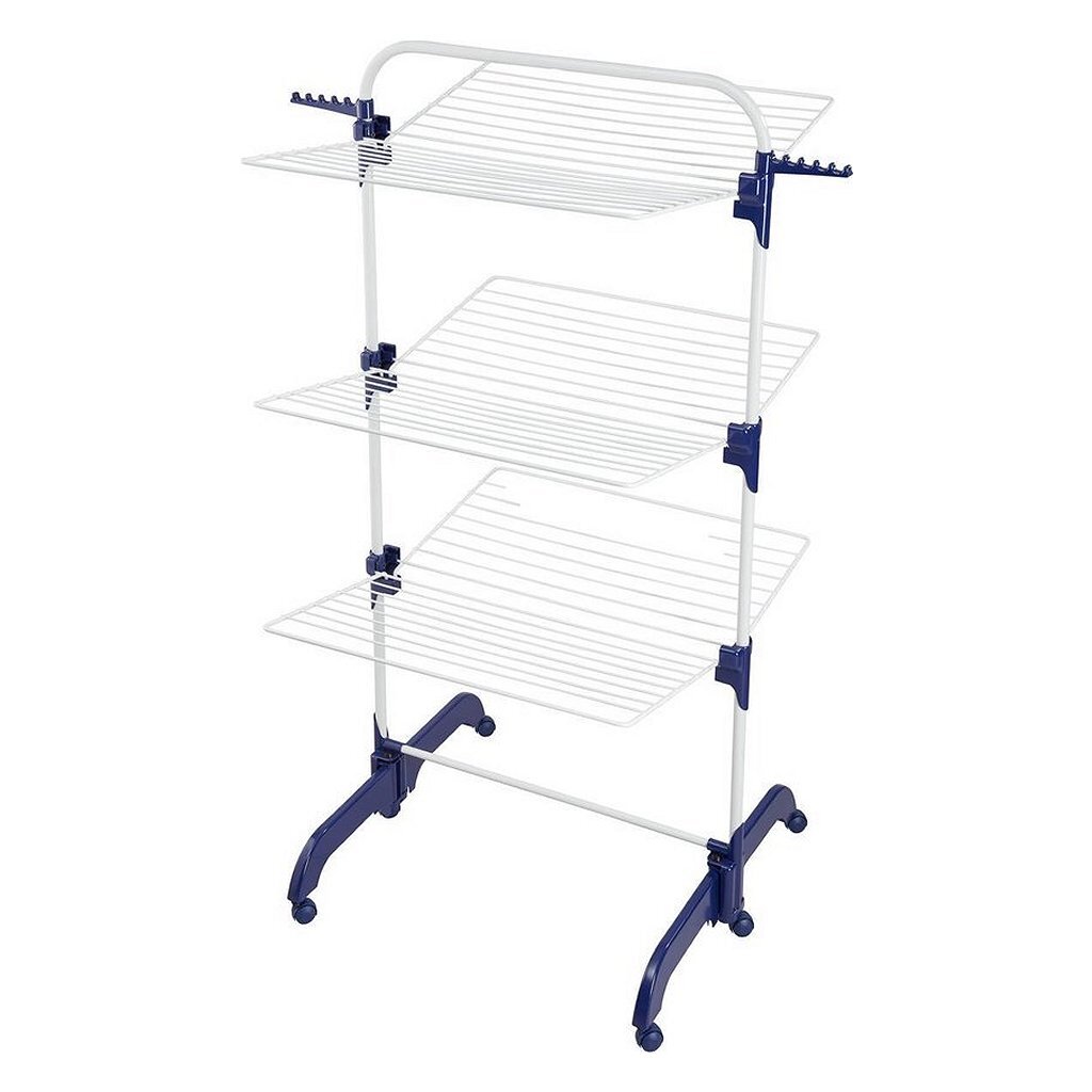 Leifheit\u002081529\u0020Solid\u0020Comfort\u0020420\u0020Pegasus\u0020Droogtoren\u0020Wit\u002FBlauw