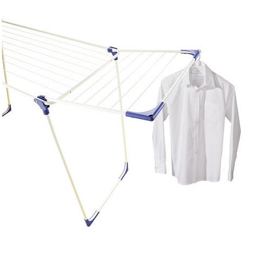 Leifheit\u002081621\u0020Classic\u0020180\u0020Solid\u0020Droogrek\u0020Wit\u002FBlauw