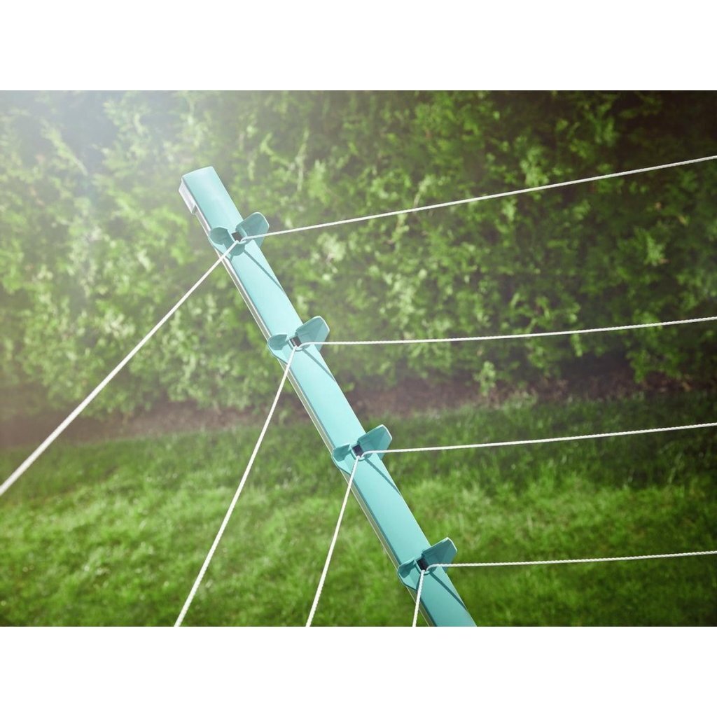 Leifheit\u002085286\u0020Linomatic\u0020500\u0020Easy\u0020Droogmolen\u002050\u0020m\u0020Drooglente\u0020Groen\u002FZilver