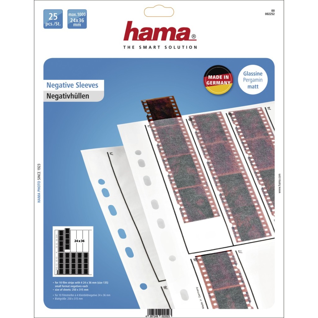 Hama\u0020Negatiefbladen\u0020Perg.\u002035Mm\u002010X4\u002025St