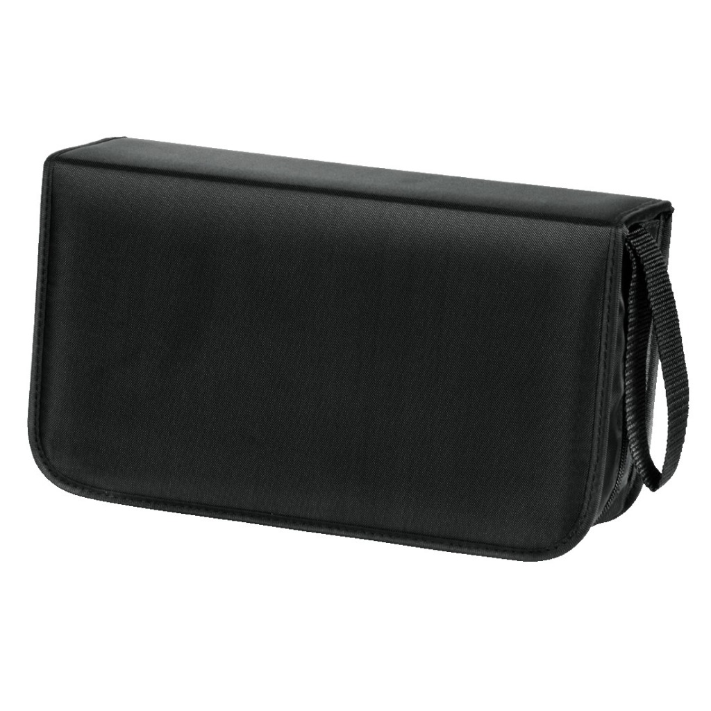 Hama\u0020Cd\u0020Wallet\u0020Nylon\u0020120,Zwart