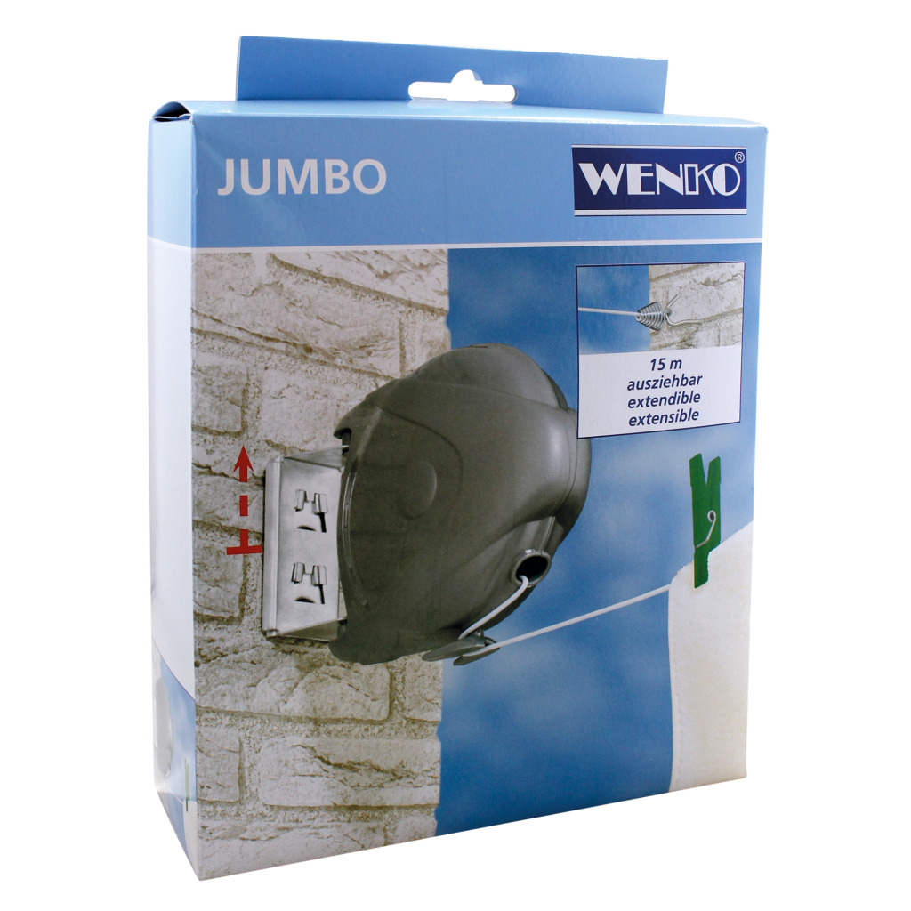 Wenko\u0020Jumbo\u0020Uittrekbare\u0020Waslijn\u002015M