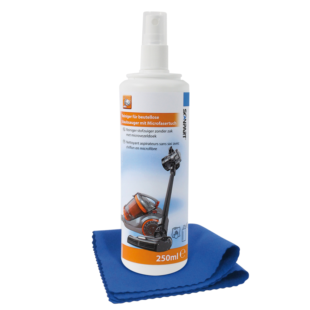 Scanpart\u0020Stofzuiger\u0020Reiniger\u0020250ml\u0020En\u0020Doek