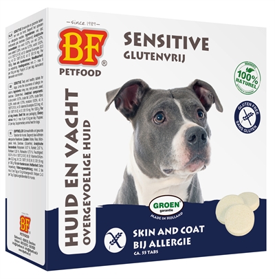 BIOFOOD\u0020HONDENSNOEPJE\u0020SENSITIVE\u0020HYPOALLERGEEN\u0020SKIN\u0020EN\u0020COAT\u002055\u0020ST