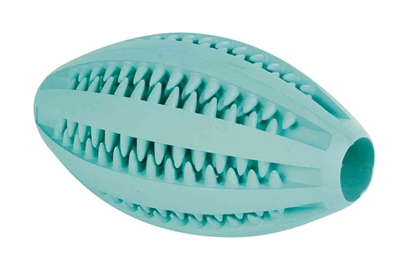 TRIXIE\u0020DENTA\u0020FUN\u0020RUGBY\u0020BAL\u0020RUBBER\u0020MUNTSMAAK\u002011CM\u00203ST