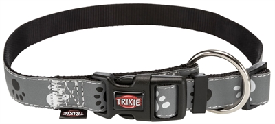 TRIXIE\u0020HALSBAND\u0020HOND\u0020SILVER\u0020REFLECT\u0020ZWART\u0020\u002F\u0020ZILVERGRIJS\u002035\u002D55X2\u0020CM