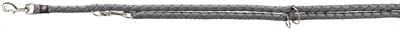 TRIXIE\u0020HONDENRIEM\u0020CAVO\u0020VERSTELBAAR\u0020GRIJS\u0020200X1,8\u0020CM