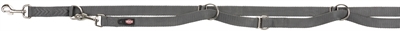 TRIXIE\u0020HONDENRIEM\u0020PREMIUM\u0020VERSTELBAAR\u0020GRIJS\u0020200X2,5\u0020CM