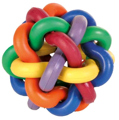 TRIXIE\u0020NATUURRUBBER\u0020KNOOPBAL\u00207X7X7\u0020CM\u00203\u0020ST