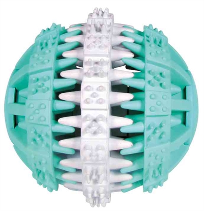 TRIXIE\u0020DENTA\u0020FUN\u0020NATUURRUBBER\u0020BAL\u0020MET\u0020MUNTSMAAK\u00207X7X7\u0020CM\u00203\u0020ST