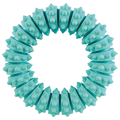TRIXIE\u0020DENTA\u0020FUN\u0020NATUURRUBBER\u0020RING\u0020MET\u0020MUNTSMAAK\u002012X12X12\u0020CM\u00203\u0020ST