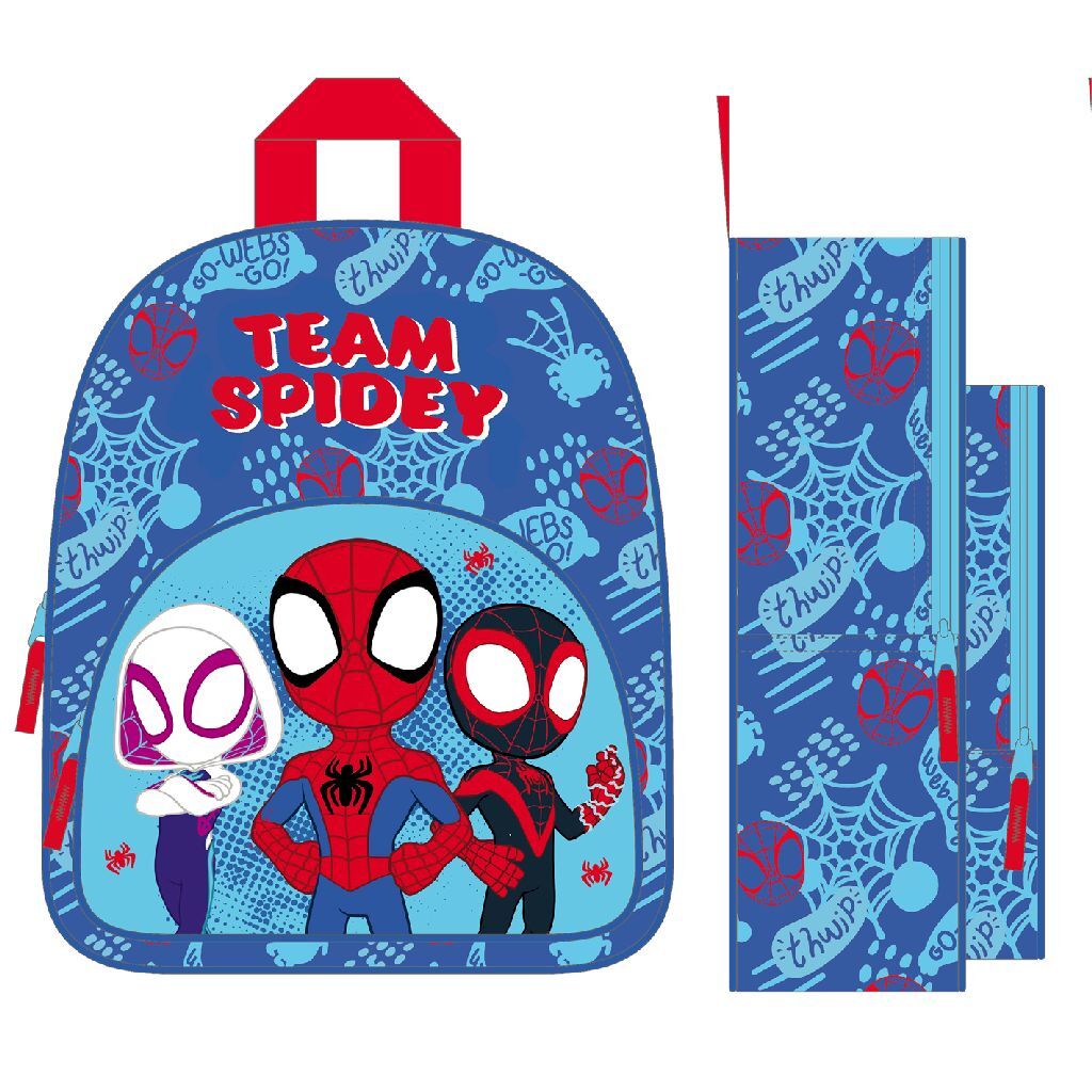 Spiderman\u0020Spidey\u0020and\u0020Friends\u0020Rugtas\u002030.5x25.5x10\u0020cm\u0020Blauw\u002FRood Spiderman\u0020Spidey\u0020and\u0020Friends\u0020Rugtas\u002030.5x25.5x10\u0020cm\u0020Blauw\u002FRood
