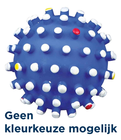 TRIXIE\u0020VINYL\u0020EGELBAL\u0020MET\u0020GELUID\u0020ASSORTI\u002010X10X10\u0020CM\u00203\u0020ST