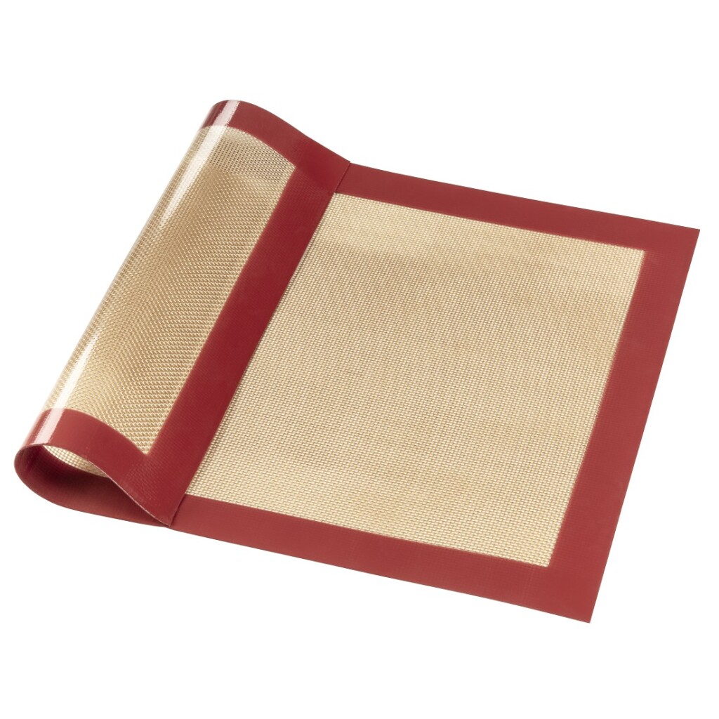 Xavax\u0020Siliconen\u0020Bakmat\u0020Hoekig\u002040\u0020X\u002030\u0020Cm\u0020Rood\u002Dbruin