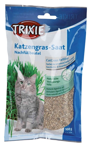 TRIXIE\u0020KATTENGRAS\u0020ZAAD\u0020NAVULZAKJE\u0020VOOR\u0020\u00234235\u002012X100\u0020GR
