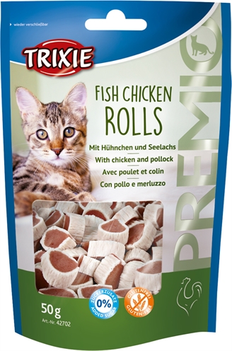 TRIXIE\u0020PREMIO\u0020FISH\u0020CHICKEN\u0020ROLLS\u00206X50\u0020GR