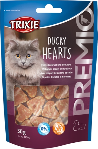 TRIXIE\u0020PREMIO\u0020DUCKY\u0020HEARTS\u00206X50\u0020GR