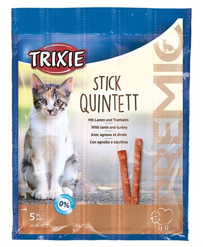 TRIXIE\u0020PREMIO\u0020STICK\u0020QUINTET\u0020GEVOGELTE\u0020\u002F\u0020LEVER\u002024X5X5\u0020GR