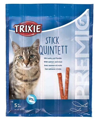 TRIXIE\u0020PREMIO\u0020STICK\u0020QUINTETT\u0020ZALM\u0020\u002F\u0020FOREL\u002024X5X5\u0020GR