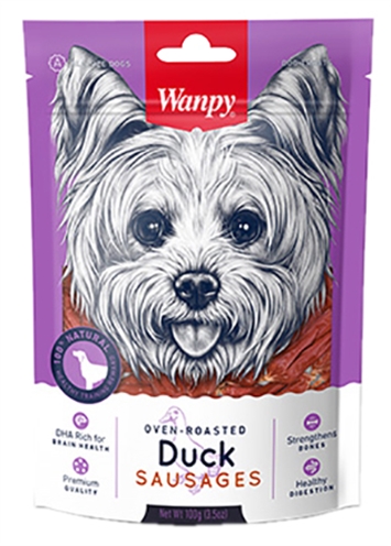 WANPY\u0020OVEN\u002DROASTED\u0020DUCK\u0020SAUSAGES\u0020100\u0020GR